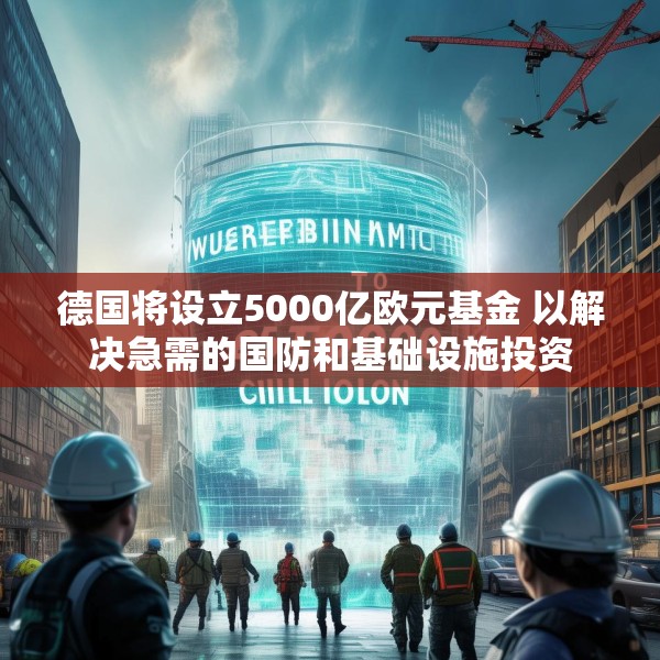 德国将设立5000亿欧元基金 以解决急需的国防和基础设施投资