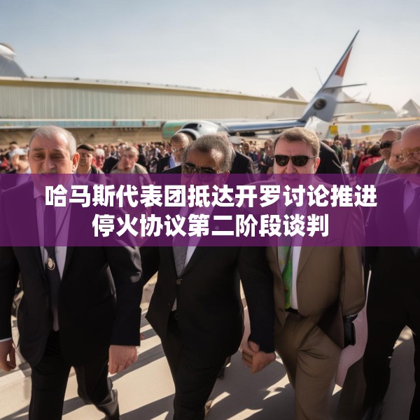 哈马斯代表团抵达开罗讨论推进停火协议第二阶段谈判