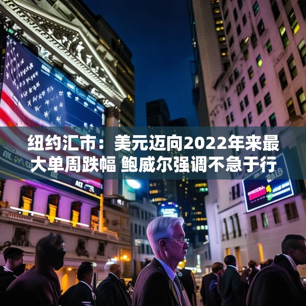 纽约汇市：美元迈向2022年来最大单周跌幅 鲍威尔强调不急于行动