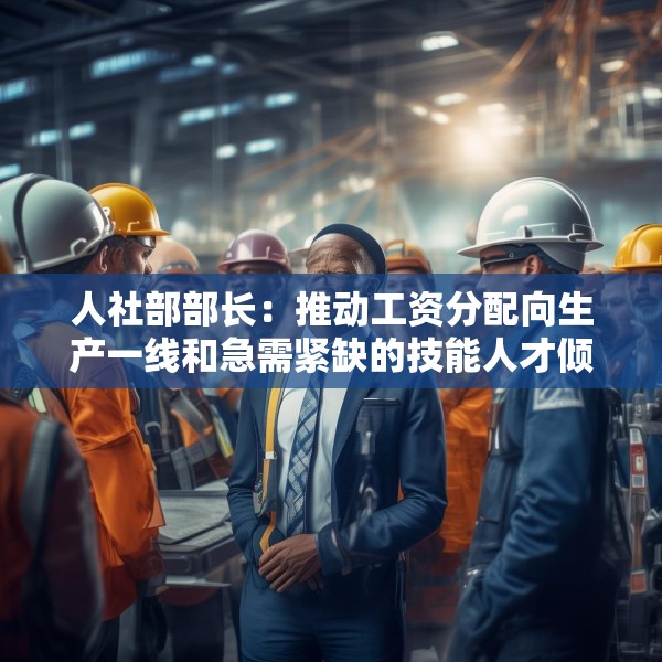 人社部部长：推动工资分配向生产一线和急需紧缺的技能人才倾斜