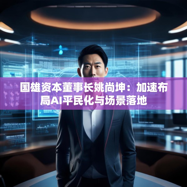 国雄资本董事长姚尚坤：加速布局AI平民化与场景落地