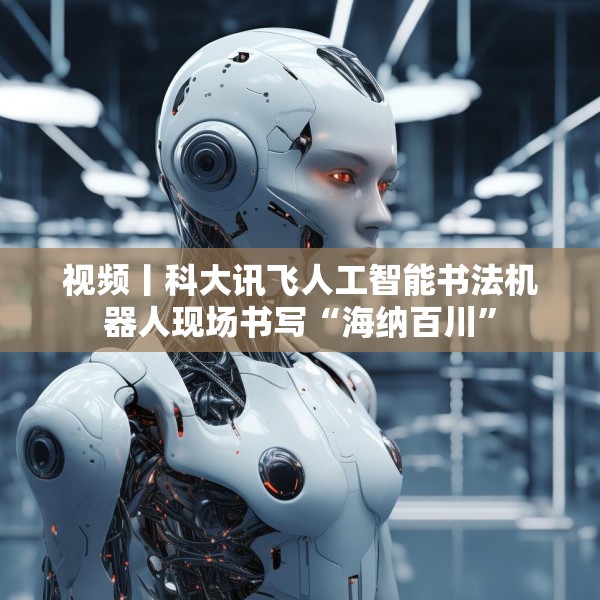 视频丨科大讯飞人工智能书法机器人现场书写“海纳百川”