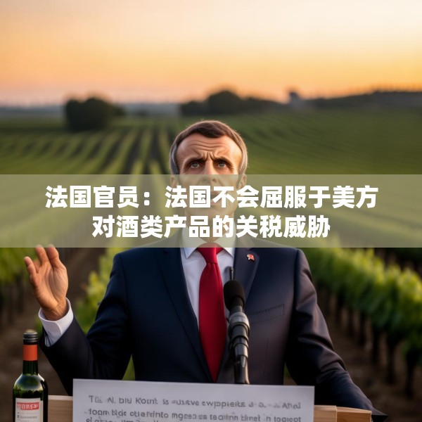 法国官员：法国不会屈服于美方对酒类产品的关税威胁