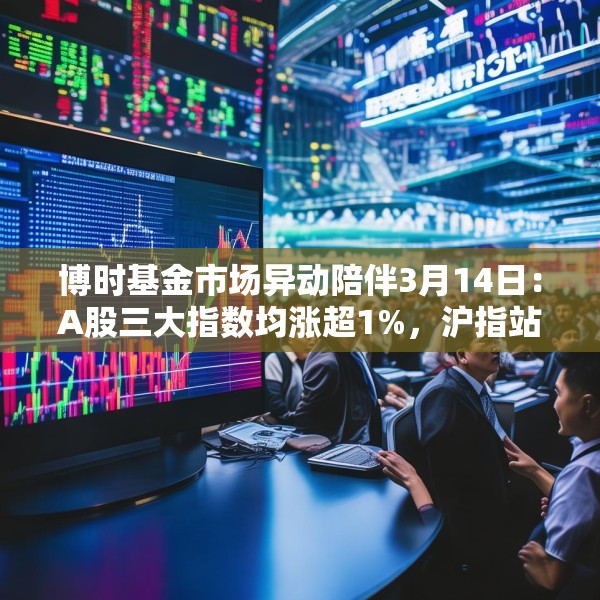 博时基金市场异动陪伴3月14日：A股三大指数均涨超1%，沪指站上3400点