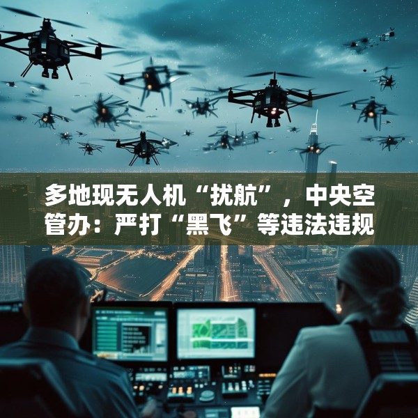 多地现无人机“扰航”，中央空管办：严打“黑飞”等违法违规行为