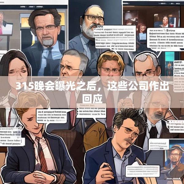 315晚会曝光之后，这些公司作出回应