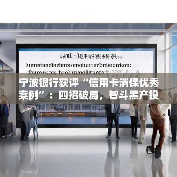 宁波银行获评“信用卡消保优秀案例”：四招破局，智斗黑产投诉
