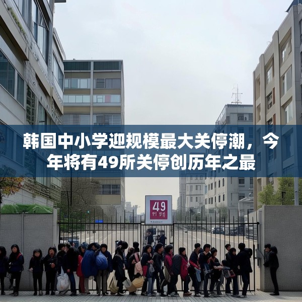 韩国中小学迎规模最大关停潮，今年将有49所关停创历年之最