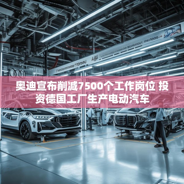 奥迪宣布削减7500个工作岗位 投资德国工厂生产电动汽车