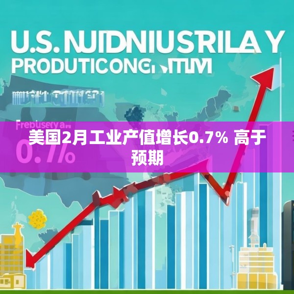 美国2月工业产值增长0.7% 高于预期