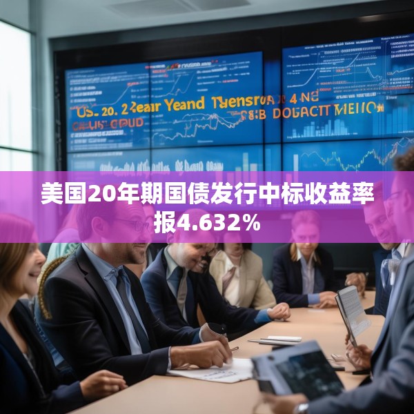 美国20年期国债发行中标收益率报4.632%