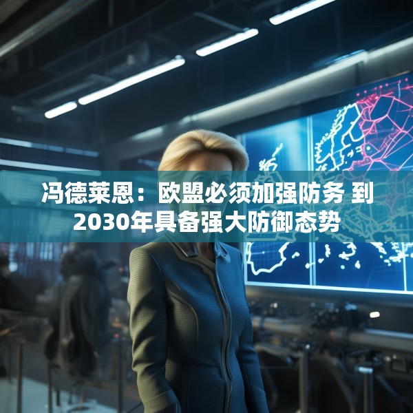 冯德莱恩：欧盟必须加强防务 到2030年具备强大防御态势