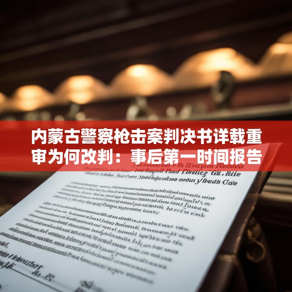 内蒙古警察枪击案判决书详载重审为何改判：事后第一时间报告，排除主观故意
