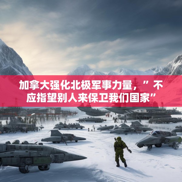 加拿大强化北极军事力量，”不应指望别人来保卫我们国家”