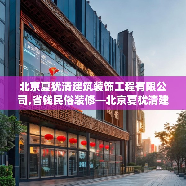 北京夏犹清建筑装饰工程有限公司,省钱民俗装修—北京夏犹清建筑装饰工程有限公司462.a338b339c342fgy.349lkjl