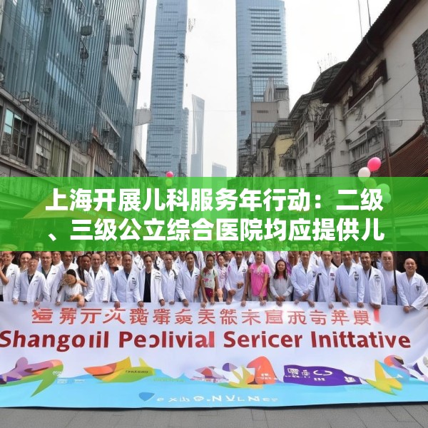 上海开展儿科服务年行动：二级、三级公立综合医院均应提供儿科服务