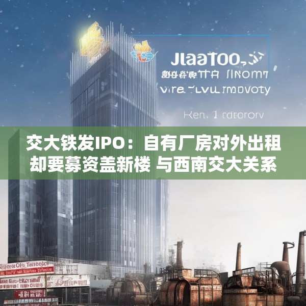 交大铁发IPO：自有厂房对外出租却要募资盖新楼 与西南交大关系匪浅