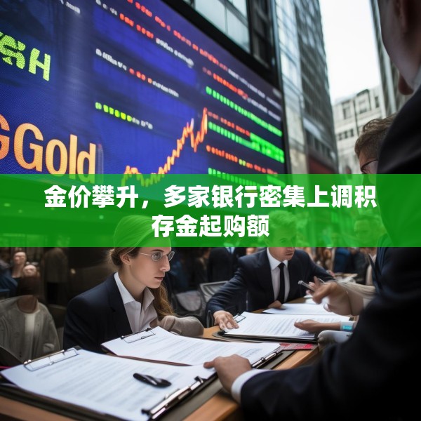 金价攀升，多家银行密集上调积存金起购额