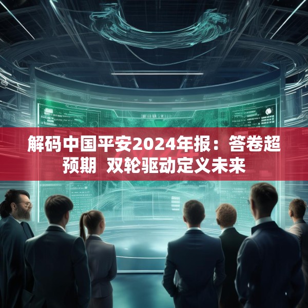 解码中国平安2024年报：答卷超预期  双轮驱动定义未来