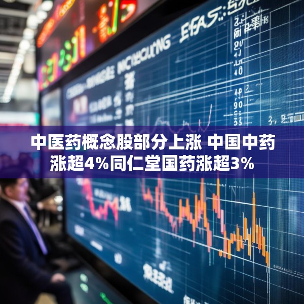 中医药概念股部分上涨 中国中药涨超4%同仁堂国药涨超3%