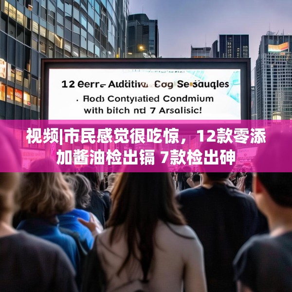 视频|市民感觉很吃惊，12款零添加酱油检出镉 7款检出砷