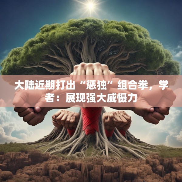 大陆近期打出“惩独”组合拳，学者：展现强大威慑力