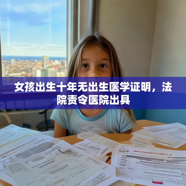 女孩出生十年无出生医学证明，法院责令医院出具