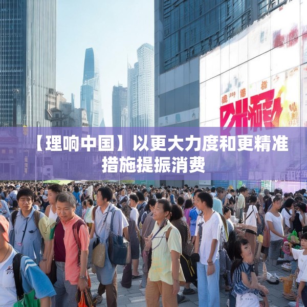 【理响中国】以更大力度和更精准措施提振消费