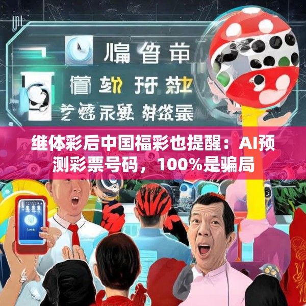 继体彩后中国福彩也提醒：AI预测彩票号码，100%是骗局