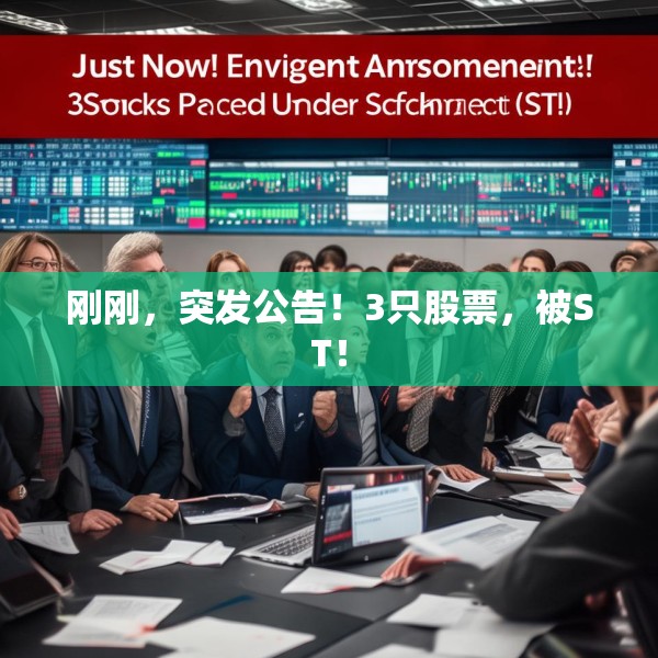 刚刚，突发公告！3只股票，被ST！