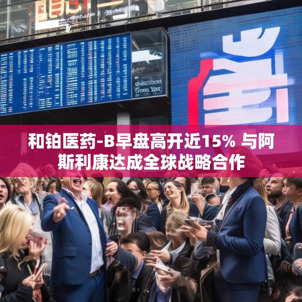 和铂医药-B早盘高开近15% 与阿斯利康达成全球战略合作