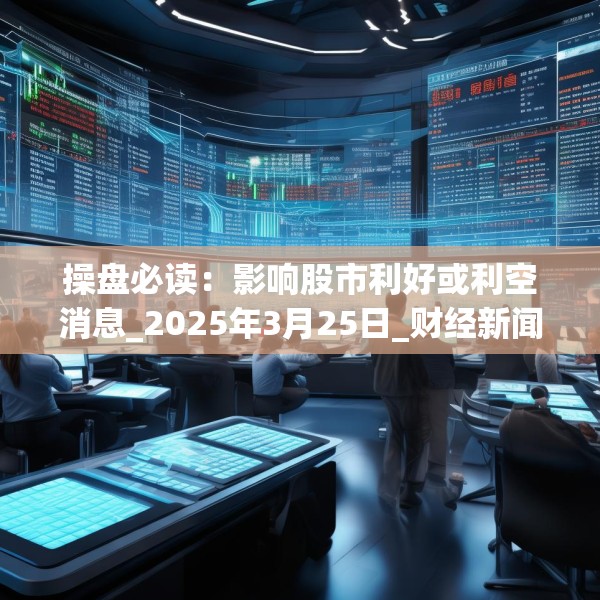 操盘必读：影响股市利好或利空消息_2025年3月25日_财经新闻