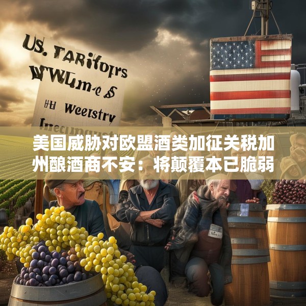 美国威胁对欧盟酒类加征关税加州酿酒商不安：将颠覆本已脆弱的行业