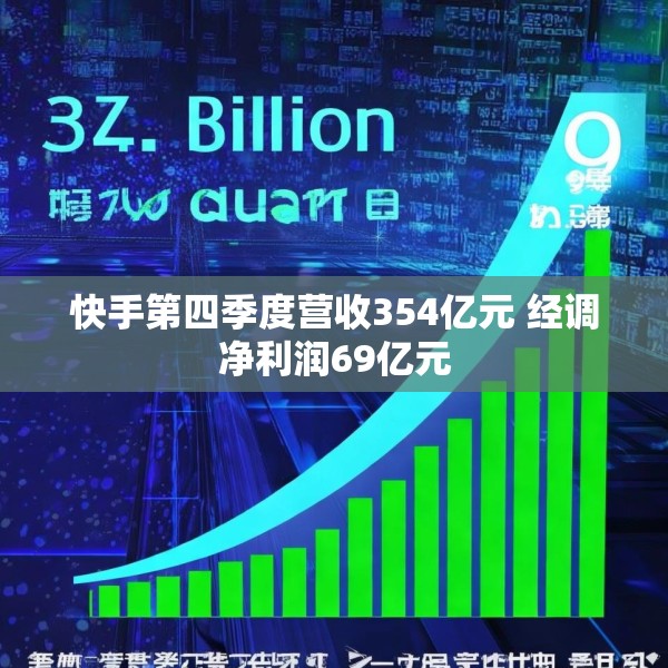快手第四季度营收354亿元 经调净利润69亿元