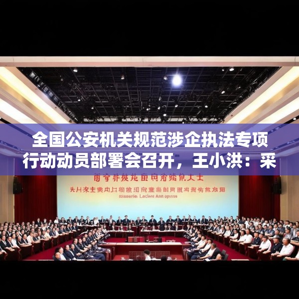 全国公安机关规范涉企执法专项行动动员部署会召开，王小洪：采取更具针对性、更有实效性的措施