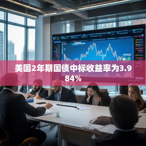 美国2年期国债中标收益率为3.984%