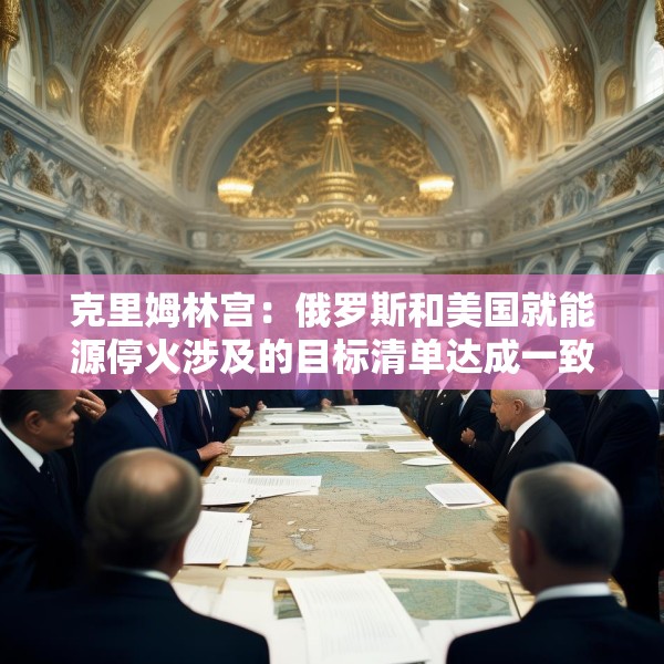 克里姆林宫：俄罗斯和美国就能源停火涉及的目标清单达成一致