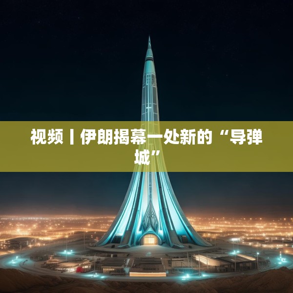 视频丨伊朗揭幕一处新的“导弹城”