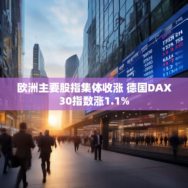 欧洲主要股指集体收涨 德国DAX30指数涨1.1%