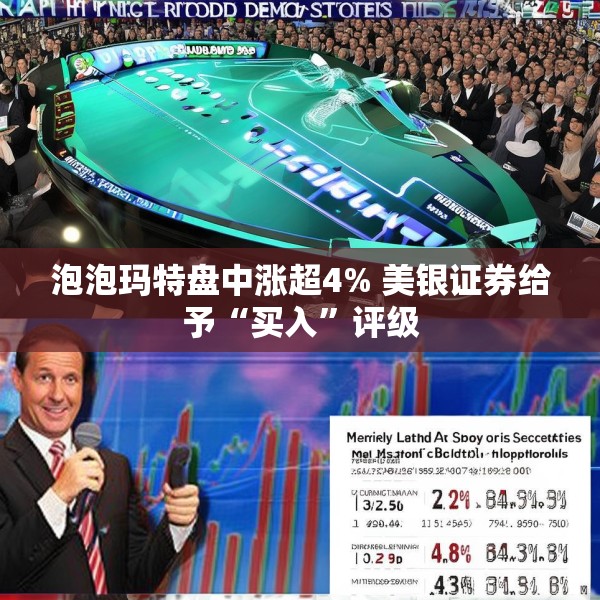 泡泡玛特盘中涨超4% 美银证券给予“买入”评级