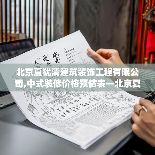 北京夏犹清建筑装饰工程有限公司,中式装修价格预估表—北京夏犹清建筑装饰工程有限公司167.a43b44c47fgy.54fds