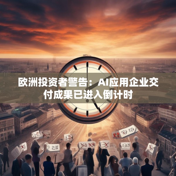 欧洲投资者警告：AI应用企业交付成果已进入倒计时