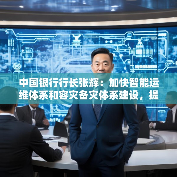 中国银行行长张辉：加快智能运维体系和容灾备灾体系建设，提升科技基础支持能力