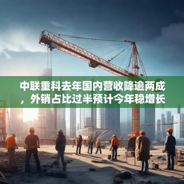 中联重科去年国内营收降逾两成，外销占比过半预计今年稳增长