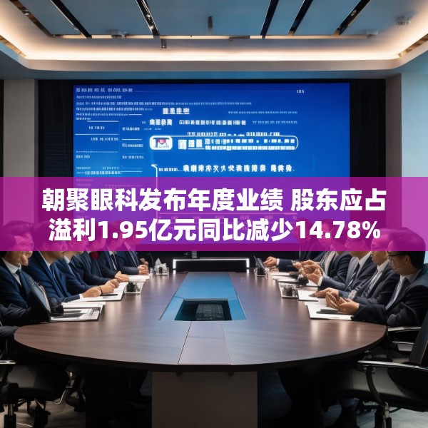 朝聚眼科发布年度业绩 股东应占溢利1.95亿元同比减少14.78%