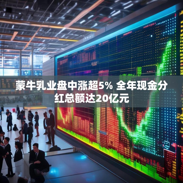蒙牛乳业盘中涨超5% 全年现金分红总额达20亿元