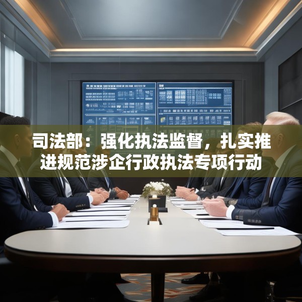 司法部：强化执法监督，扎实推进规范涉企行政执法专项行动
