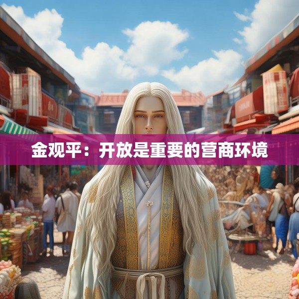 金观平：开放是重要的营商环境