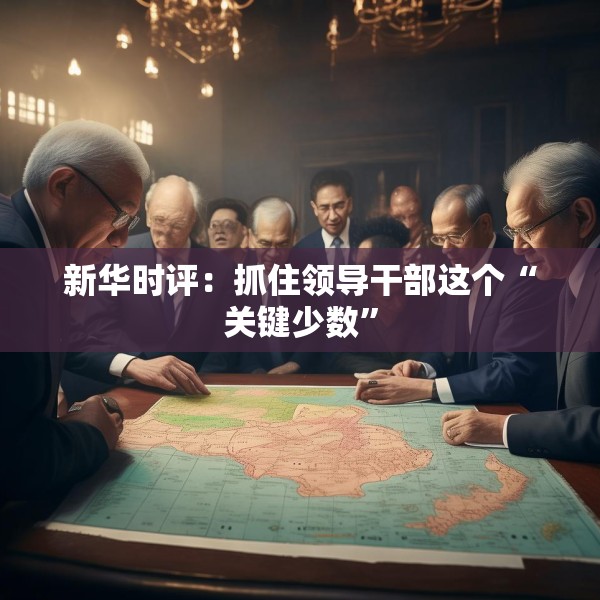 新华时评：抓住领导干部这个“关键少数”