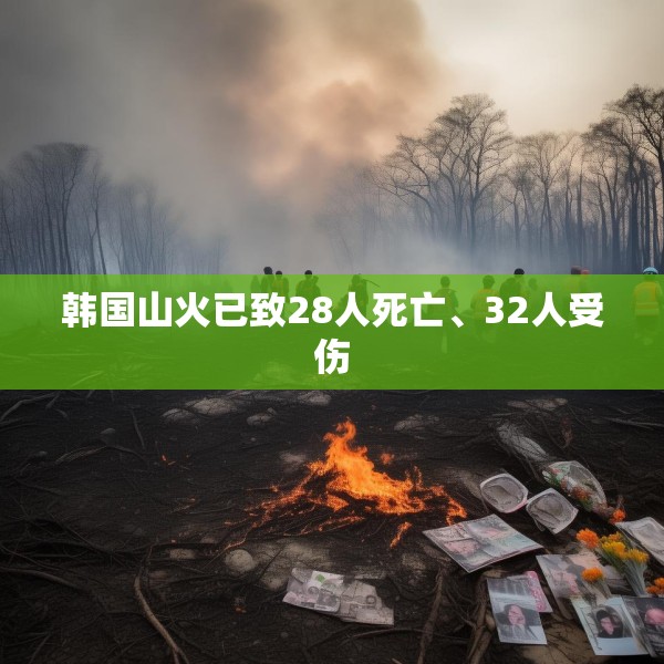 韩国山火已致28人死亡、32人受伤